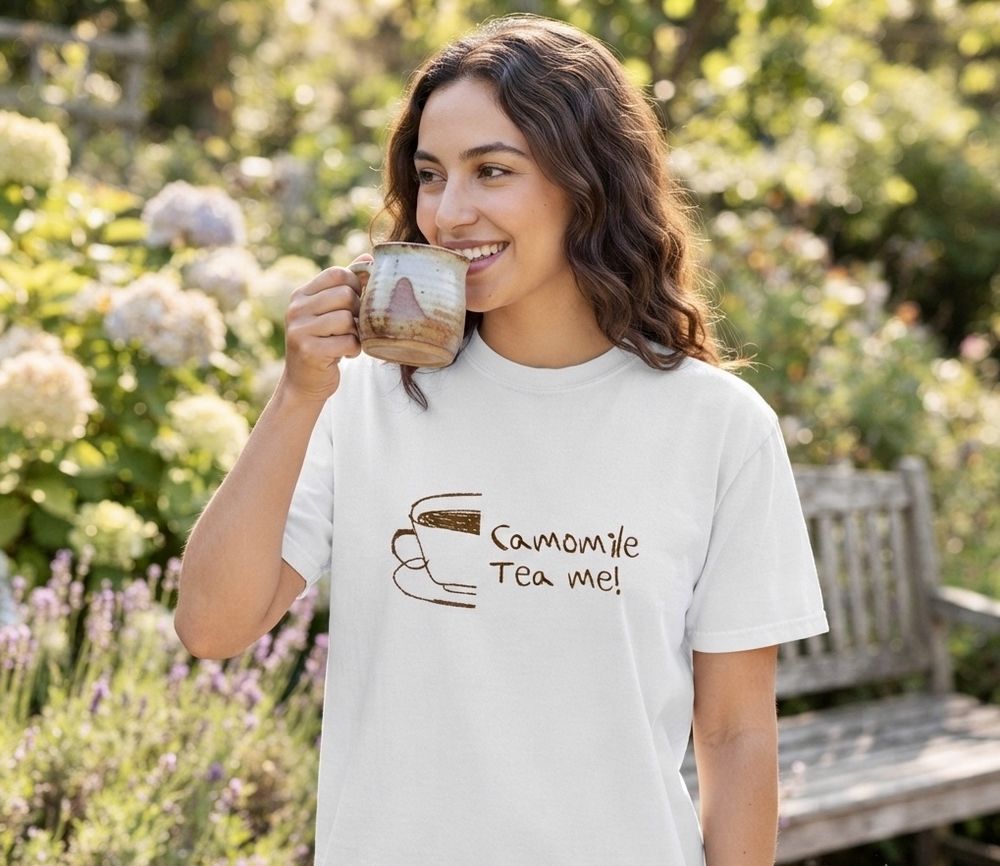 Camomile Tea Me — styled shot